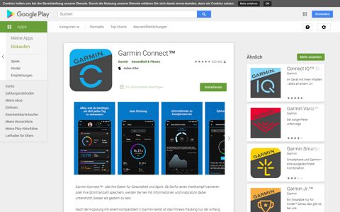 Garmin Connect™ – Apps bei Google Play