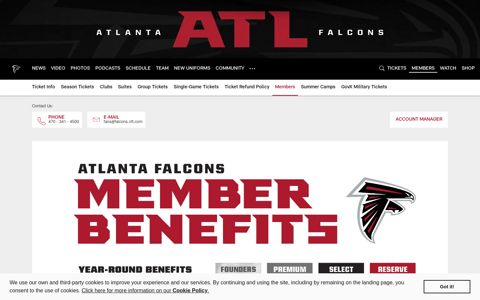 Atlanta Falcons Season Ticket Members
