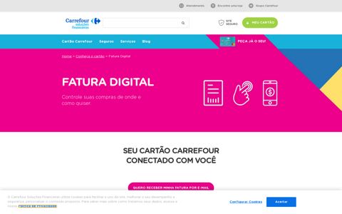Fatura Digital - Carrefour Soluções Financeiras