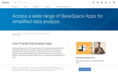 BaseSpace Apps - Illumina