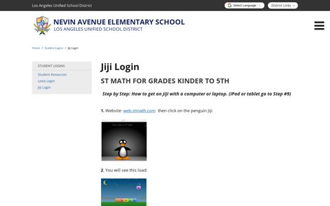 Jiji Login - Nevin Avenue Elementary School - School Loop