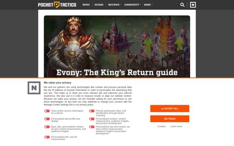 Evony: The King's Return guide – tips and tricks | Pocket Tactics