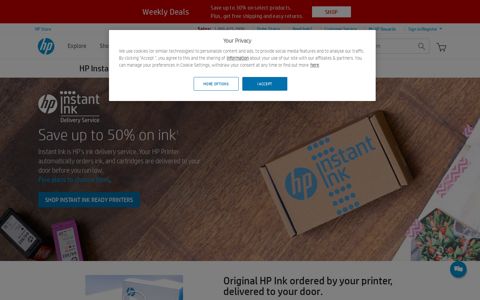 HP® Instant Ink - HP Store