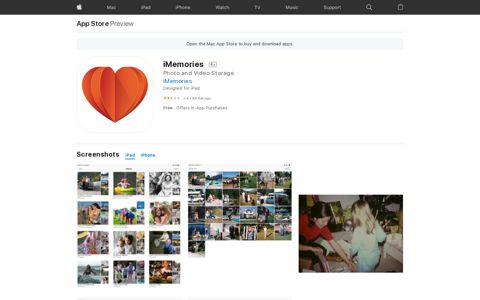 ‎iMemories on the App Store