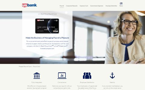 US Bank Focus Payroll Card - US Bank Prepaid Card Solutions