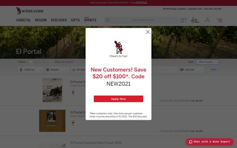 El Portal Wine - Learn About & Buy Online | Wine.com