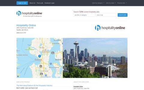 Hospitality Online, Seattle, WA Jobs | Hospitality Online
