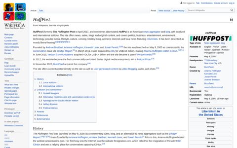 HuffPost - Wikipedia