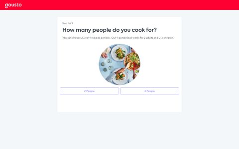 Food Delivery | Try Our Recipe Kits | Gousto