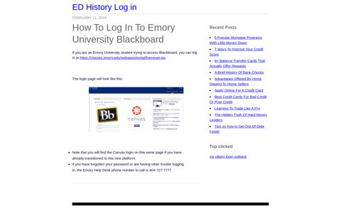 How To Log In To Emory University Blackboard - edhistorica