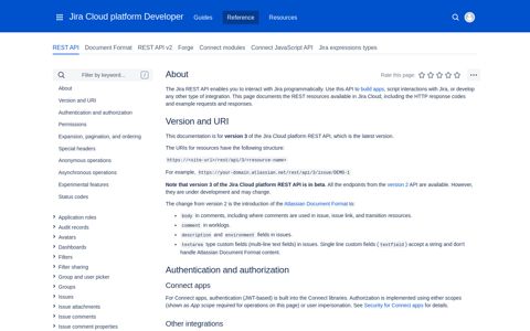 The Jira Cloud platform REST API - Atlassian Developer