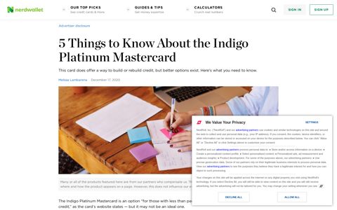 5 Things to Know About the Indigo Platinum Mastercard ...