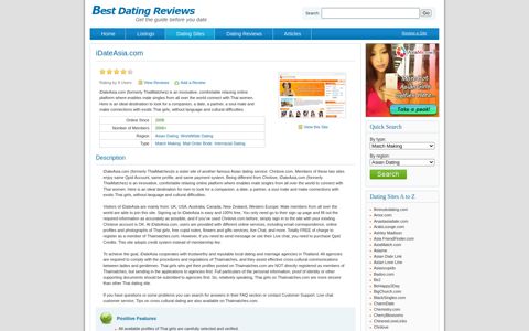 iDateAsia.com | Best Dating Reviews