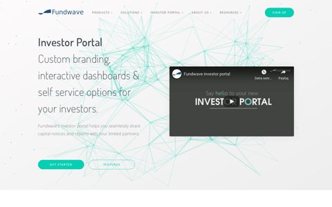 Investor Portal | Investor Management Software | Fundwave