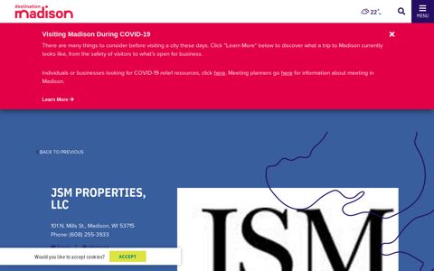 JSM Properties, LLC - Destination Madison