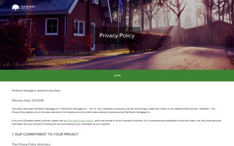 Privacy Policy - Your Mortgage Banker will follow up shortly ...