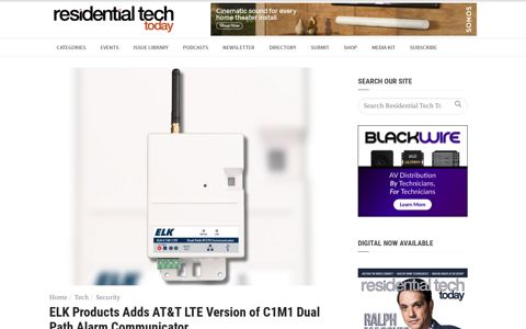 ELK Products Adds AT&T LTE Version of C1M1 Dual Path ...