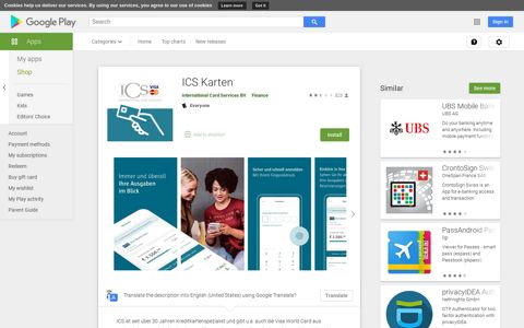 ICS Karten - Apps on Google Play