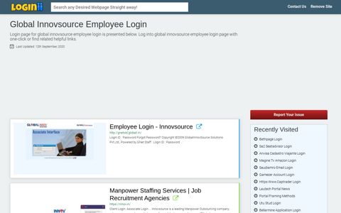 Global Innovsource Employee Login - Loginii.com