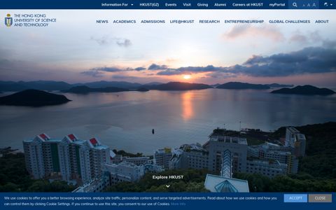 The Hong Kong University of Science and Technology: Home