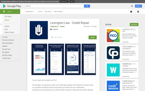 Lexington Law - Credit Repair - Apps on Google Play