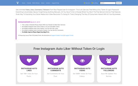 Free Instagram Auto Liker Without Token or Login - VivoLiker ...