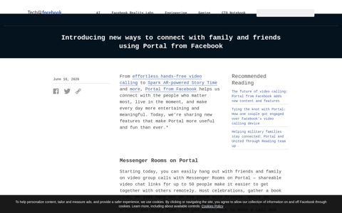 Introducing new ways to connect with family and friends using ...