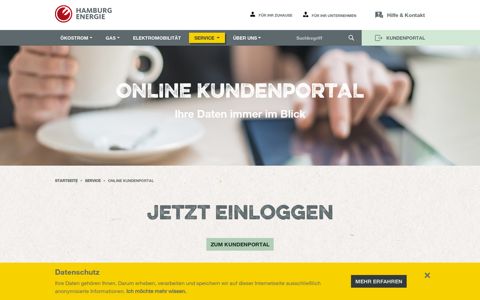 Online Kundenportal | Hamburg Energie