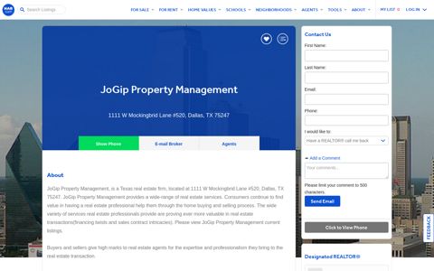 JoGip Property Management - HAR.com