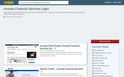 Investia Financial Services Login - Loginii.com