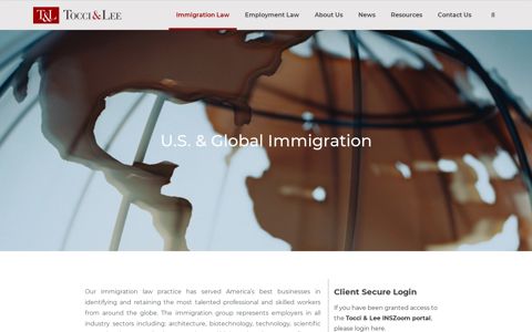 U.S. & Global Immigration - Tocci & Lee, LLC