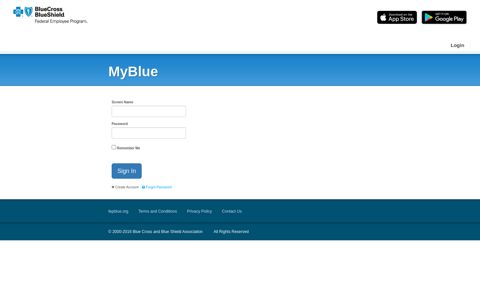 MyBlue - Blue Cross and Blue Shield's Federal ... - FEPBlue.org