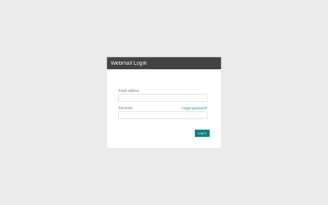 Webmail Login - Web Services