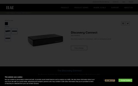 Discovery Connect DS-C101W-G - Elac