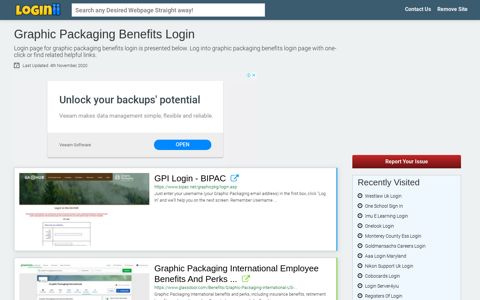 Graphic Packaging Benefits Login - Loginii.com