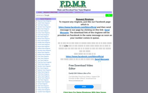 How to make your name ringtone in mp3 format FDMR ...