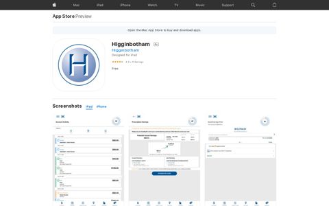 ‎Higginbotham on the App Store