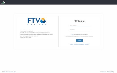 FTV Capital - ShareSecure