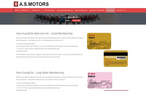 GoodLife | AS Motors | Authorised Dealers for Hero Motor ...