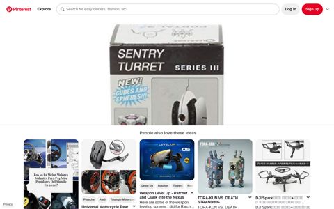 Amazon.com: Hot Topic Portal 2 Blind Box Sentry Turret ...
