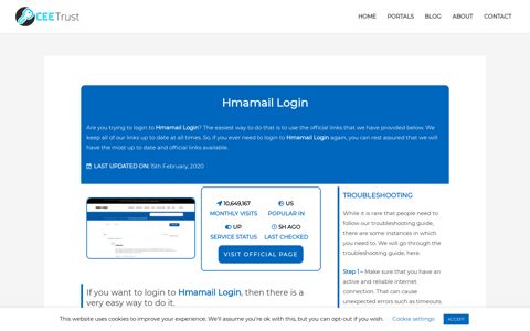 Hmamail Login - Find Official Portal - CEE Trust
