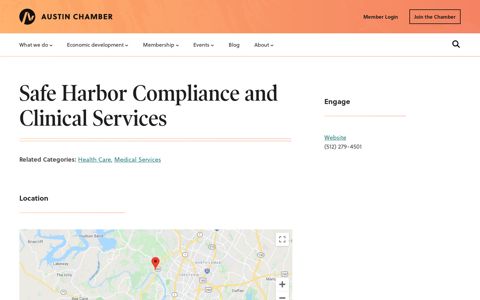 Safe Harbor Compliance and Clinical… | Austin Chamber of ...