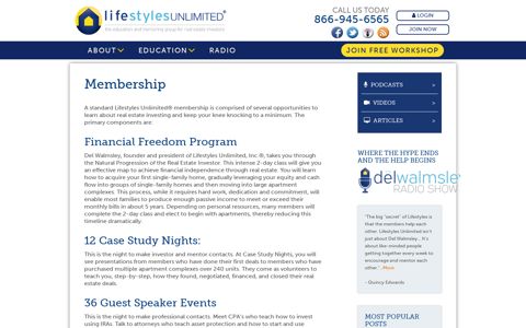 Membership - Lifestyles Unlimited