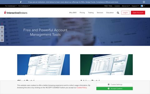 Account Management and Advisor Portal Gateway | Interactive ...