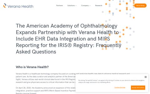 The American Academy of Ophthalmology Expands ...