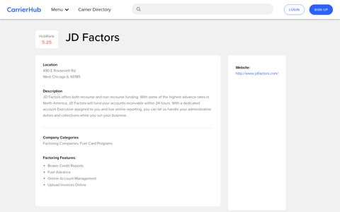 JD Factors | Factoring Companies, Fuel Card Programs