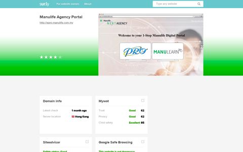 epro.manulife.com.my - Manulife Agency Portal - Epro Manulife