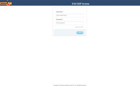 erp.extramarks.com/auth/login