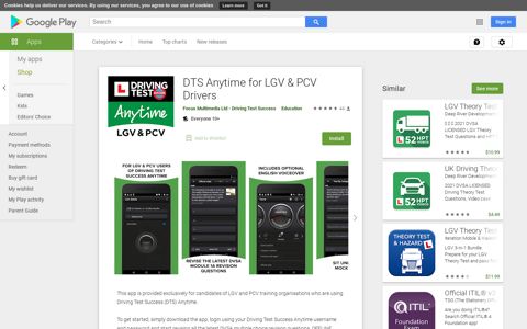 DTS Anytime for LGV & PCV Drivers - Apps on Google Play