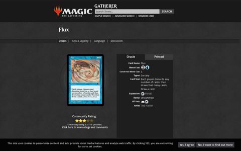 Flux (Portal) - Gatherer - Magic: The Gathering